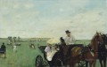 At the Races in the Country Edgar Degas